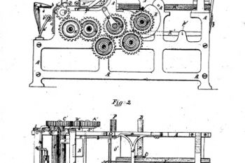 Patente estadounidense nº 116842 (máquina de fabricar bolsas de papel)